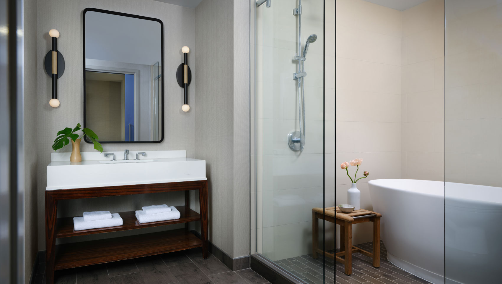 Hotel Palomar Phoenix King Suite Bathroom