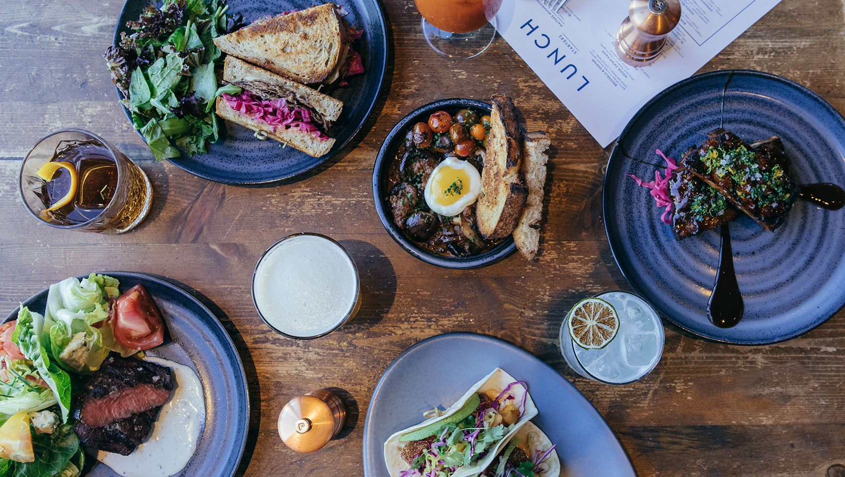 Downtown Phoenix Kimpton Restaurants Blue Hound Kitchen