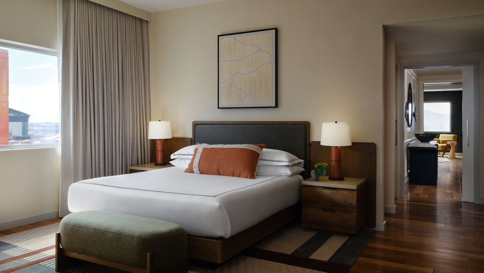 Hotel Palomar Phoenix Presidential Suite Bedroom
