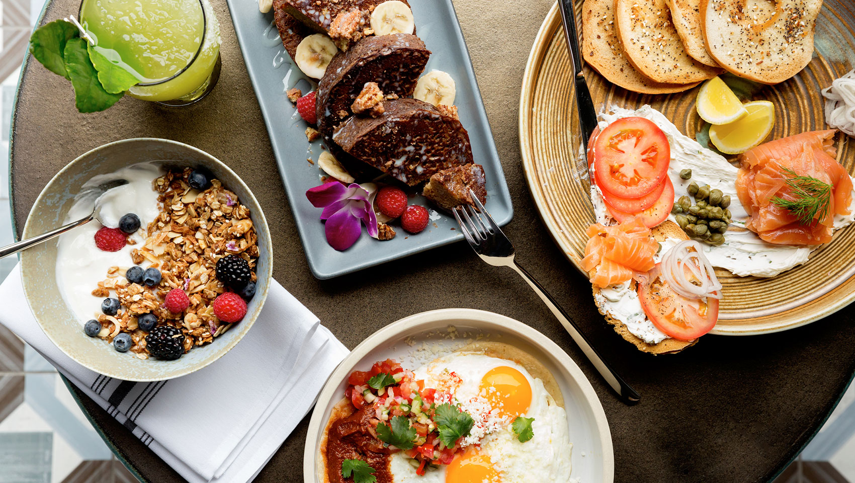 brunch table
