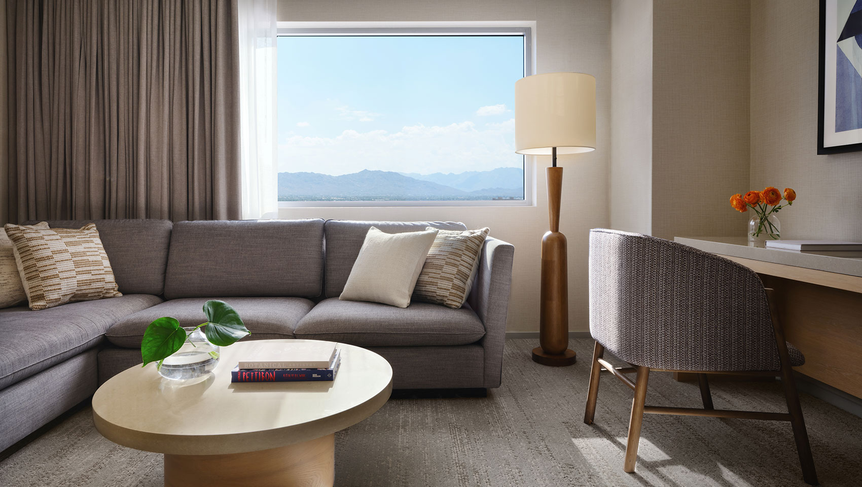 Sitting Area in King Suite at Kimpton Hotel Palomar Phoenix