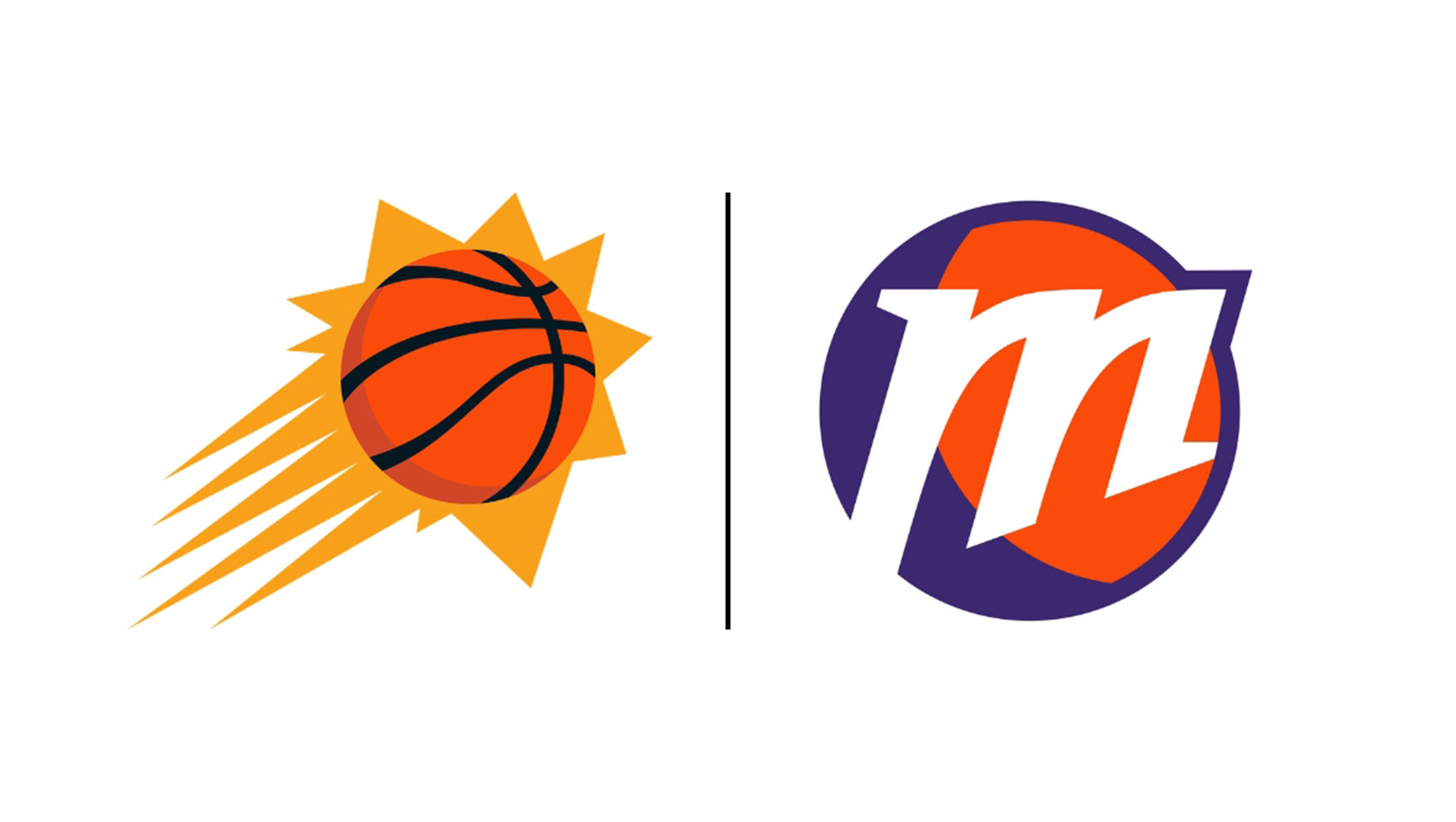 Phoenix Suns and Phoenix Mercury logos