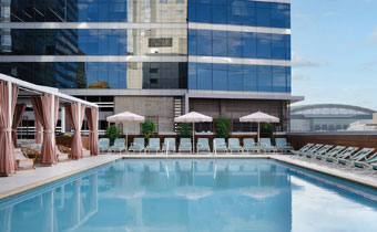 Hotel Palomar Phoenix rooftop pool
