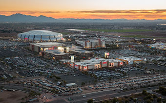 state farm stadium parking lot