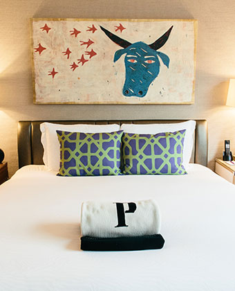 Palomar Phoenix Guestroom Bed