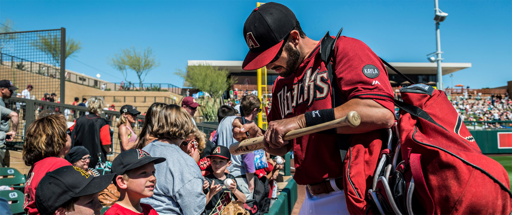 Kids at Spring Training